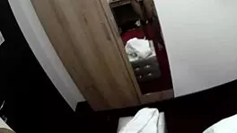 Skinny ebony teen pov blowjob on big cock