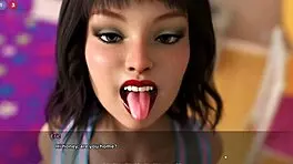 fucking friends daughters tight pussy in bad teacher part 2, with assfucking, small tits, and monster cock sex.