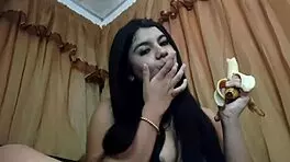 Swallowing this banana whole if I have to, no problem