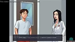 Summertime Saga 31 Busty Blonde Roxxy Shower