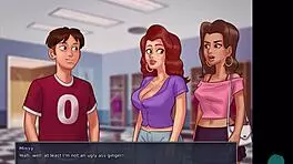 Summertime Saga 31 Busty Blonde Roxxy Shower