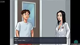 Summertime Saga 31 Busty Blonde Roxxy Shower