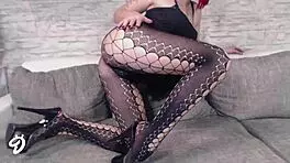 Wow! Watch Me Strip and Rip My Christmas Outfit Off!