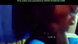 Watch Allen's Ebony Couple Swallow Big Black Cock Cumshot!