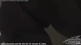 super sexy striptease from 19yo brille and pussy play behind scenes?