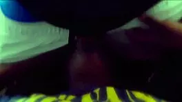 Watch Allen's Ebony Couple Swallow Big Black Cock Cumshot!