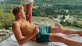 didnt climb the rock but climbed into the pussy full in sheer