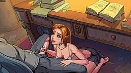 Hey, Innocent Ginny Weasley Gives an Amazing Blowjob Again