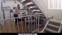 Sexy teen 18+ager step daughter makes sextape with step father - dolly leigh