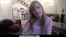 Sexy teen 18+ager step daughter makes sextape with step father - dolly leigh