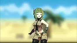 cute blonde teen naked in anime hentai game angel under part 1