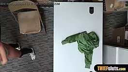 Geek chick in glasses gets fucked hard