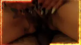 Perla Lopez fucks wildly in hell!