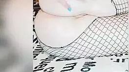 Passionate Babe In Pantyhose Shows Her Perfect Pussy And Ass In Amateur Video - Hana Mour