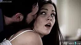 Teen Kimber Woods Prepares Bubble Butt for Stepdad Anal