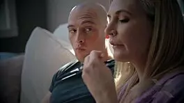 Lesbian threesome with blowjob and creampie