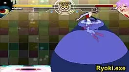 Kuromaru battles Lilith in intense fighter clash