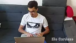 Husband Pays Rent with Wife's Pussy: Deepthroat and Blowjob