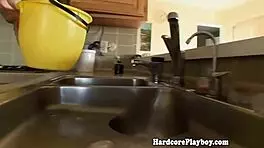 Petite Lesbians Tease Each Other by the Pool