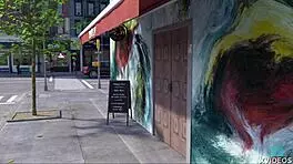 Promises 02 - roleplay in cinemas with brunette babe. She engages in intimate moment with big cock.