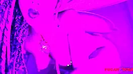 Young brazilian girl performs anal on big ass with glass dildo in victorious halloween private cam