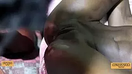 Watch Horny Ebony Get Anal Fucked In Missionary Pov!