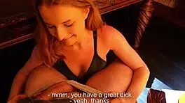 Holiday request turns into cum on pussy