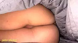 first anal for this submissive college blonde with dirty talk