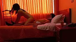 Beautiful Venezuelan Girl Fucks All Poses in Themed Hotel