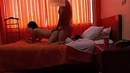 Beautiful Venezuelan Girl Fucks All Poses in Themed Hotel