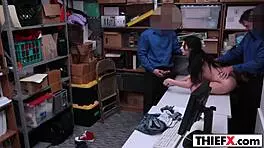 Burglar Gets Drilled with Big Cock for Theft Punishment