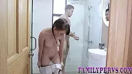 Horny Husband Seduces Teen Asian Babysitter for Anal Pleasure