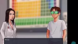 hot asian teacher in summertime saga wants to see that monster cock