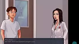 hot asian teacher in summertime saga wants to see that monster cock