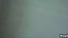 cute blonde krystal spied and picked up