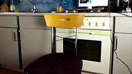 Voluptuous wife teases curves