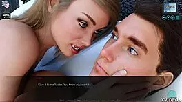 Nice wet good morning blowjob with big tits.