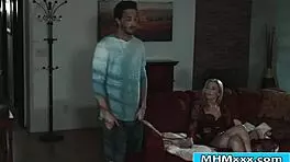 Milf Seduces Stepdaughter's Boyfriend And Squirts