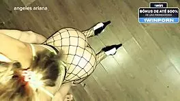 wow, petite milf rides monster cock in painful anal! 😱