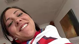 Ivy Winters swallows huge load from Michael Stefano!