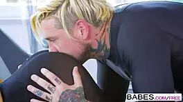 elegant anal with ivana sugar and dean van damme in the car