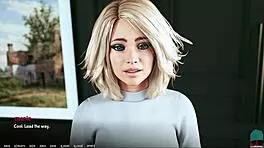 spending some alone time with sweet rebecca in college roleplay 😏