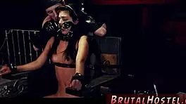 Tiny 18+ Latina Teen Gina Valentina Bound in Latex Fetish Bondage