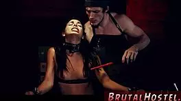 Tiny 18+ Latina Teen Gina Valentina Bound in Latex Fetish Bondage