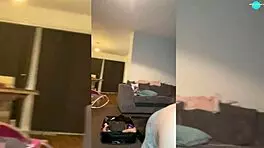 Naughty teen plays with her toys in fun ways