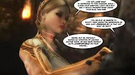 What makes this 3d comic legacy episode 38 so captivating with its anime and hentai style?