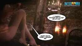 What makes this 3d comic legacy episode 38 so captivating with its anime and hentai style?