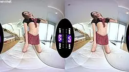 hey, wanna see this fully-clothed babe orgasm on the sofa?