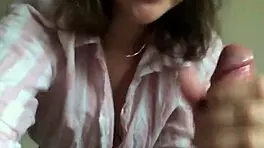 Playing with my boyfriend's toy so my girlfriends get jealous.