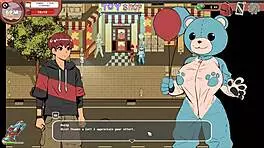 In Spooky Milk Life, the Indian yoga teacher says, 'Give me that bukkake!'